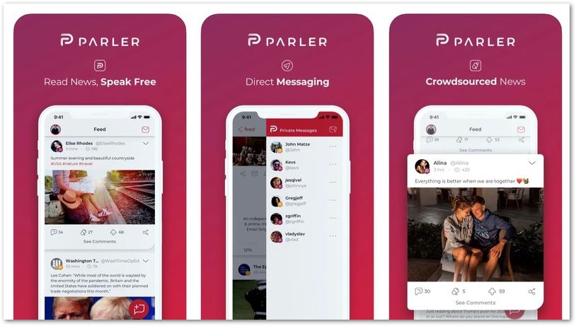 Parler app